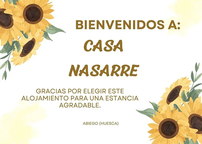 Apartment Casa Nasarre- Acogedora Con Garaje Con Vistas A La Sierra De Guara Abiego